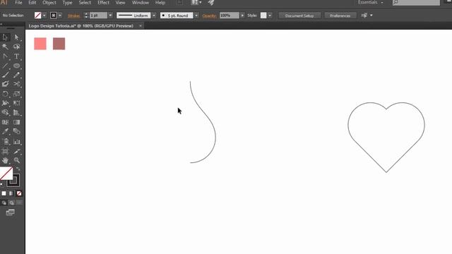 Negative Space Logo Design in Illustrator – Adobe Illustrator Tutorial Step by Step смотреть онлайн