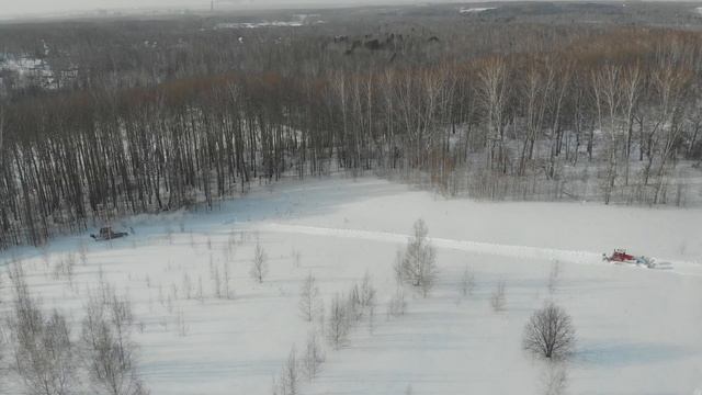 Подготовка лыжни #nskiclassic 2021 смотреть онлайн