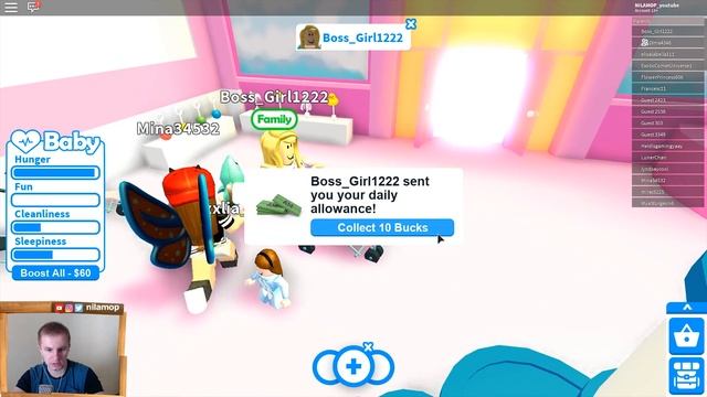 №772: МЕНЯ УСЫНОВИЛИ В РОБЛОКС? - Roblox - Adopt Me(Obbies) смотреть онлайн