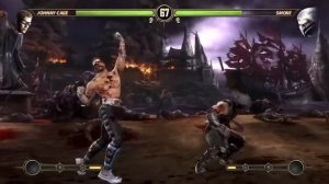 Mortal Kombat 9 Johnny Cage Ladder on Medium