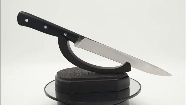 Нож Филейный № 3, клинок из стали Bohler N690, цельнометаллический, накладки морёный граб смотреть онлайн