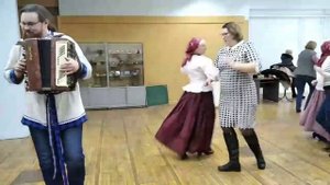 Бытовая пляска "Ночка темна"