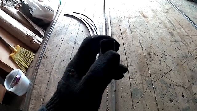 Делаем минитеплицу//деревенские будни