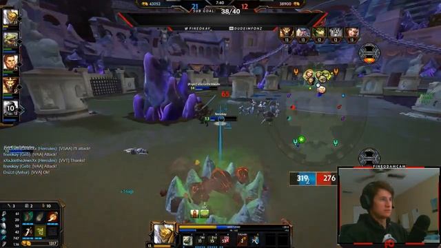 fineokay - CORRUPTED ARENA Geb (New Smite Adventure!) смотреть онлайн