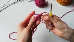 Овал крючком. Оформление мордочки игрушки с помощью овала.