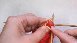 Из остатков пряжи. Рождественский колокольчик спицами. Новогодние игрушки спицами. 248