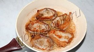 Свиные медальоны в сливках, рецепт приготовления
