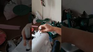 Как перемотать нитки с большой катушки на маленькую