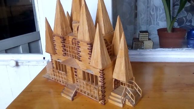 Замок из спичек. Замок "ОСТРЫЙ" из спичек смотреть онлайн