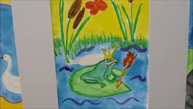 Выставку живописных работ наших воспитанников и их родителей «Сказочный мир» смотреть онлайн