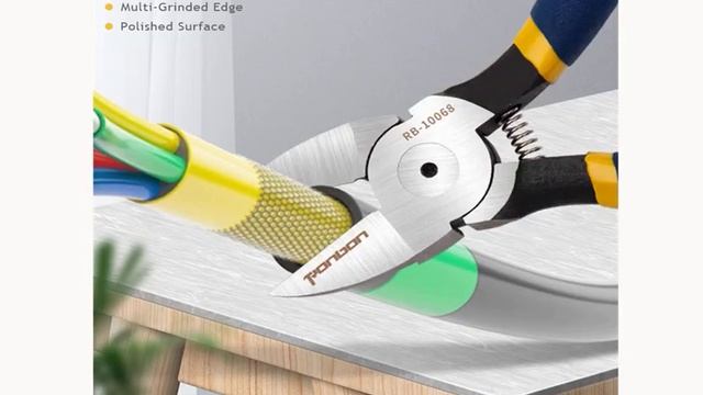 Кусачки диагональные 5/6/7 дюймов, инструмент для зачистки проводов, боковой резак, заусенцы для ка смотреть онлайн