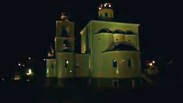 RGB подсветка Храма светодиодными прожекторами смотреть онлайн