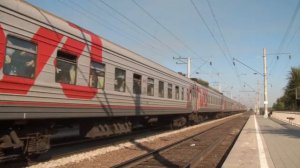 ЭП1М-477 с поездом №274 Северобайкальск — Адлер