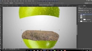 Photoshop Tutorial : Apple Manipulation In Photoshop Cs6