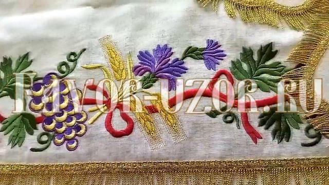 Старинные покровцы. Реплака старинной вышивки по музейным образцам. Церковная вышивка и шитье.