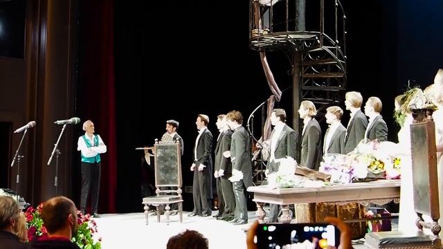 Москва. Театр имени Евгения Вахтангова. В.С.Лановому- 85. 16.01.2019. смотреть онлайн