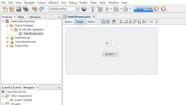 GUI - AWT e Swing no NetBeans смотреть онлайн