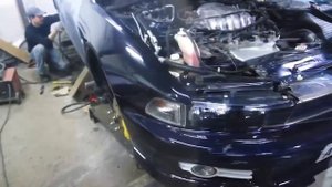 Оживление мертвеца за 8 минут. Ремонт Mitsubishi Galant.