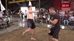 САНЫЧ против ПАНТЕРЫ  !!! Крутой Нокаут !!