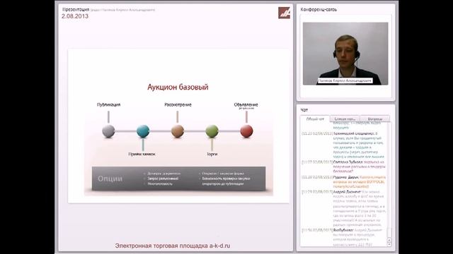 Принципы работы на официальной электронной площадке ГК Росатом a-k-d.ru