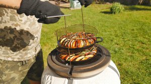 Рататуй. Запеченная овощная бомба в тандыре.