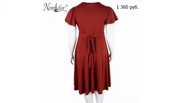 Одежда с AliExpress. Элегантное платье с V-образным вырезом до колен больших размеров 3XL-9XL. смотреть онлайн