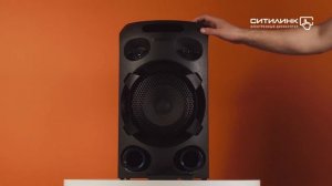 Обзор музыкального центра SONY MHC-V02 | Ситилинк