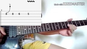 Always Somewhere by Scorpions (guitar solo lesson with guitar tablature)