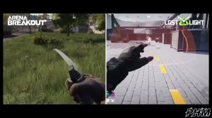 Сравнение Lost Light FPP и Arena Breakout: анализ оружия, отдачи и графики.
