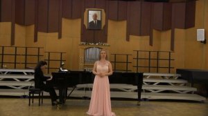 Ольга Козлова. Стравинский. Два стихотворения К.Бальмонта. Незабудочка цветочек, Голубь