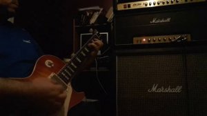 Free on a Gibson R9 and a 1959ri Marshall