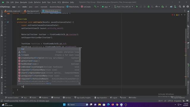 How to Implement Chip Group Dynamically in Android Studio using Java смотреть онлайн