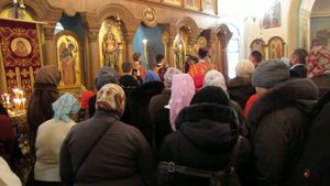 08 Аллилуйа (глас 4, напев КПЛ) и чтение Евангелия