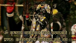 Om Krishnaya Vasudevaya haraye Parmatamane 108 times|Krishna Mantra|Listen to remove all hurdles