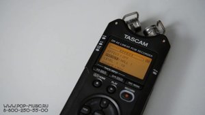 TASCAM DR-40 - обзор 4-х канального аудио рекордера (портастудии)