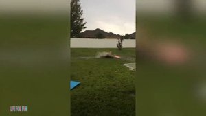 Я Ржал До Слез, Приколы, Смешные Видео, Забавный момент, когда детская водная горка провалилась,