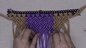 Валентинка - сумка в стиле бохо. Мастер - класс по макраме. Часть 2.