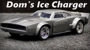 Dom's Ice Charger Модель машины маслкар Масштаб 1:32 Jada Мини-копия автомобиля