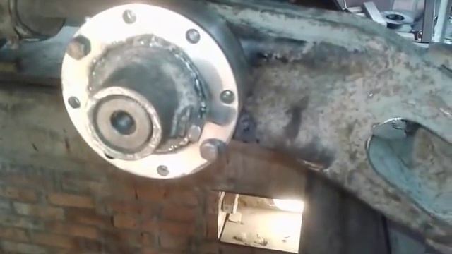 Ремонт и тюнинг ЛУАЗа часть3 Советы по правильной сборке передней оси. Тюнинговая ось. смотреть онлайн