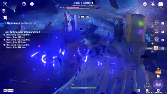 Alhaitham Lisa The Ultimate Spread Aggravate Duo -V3.3 Spiral Abyss Floor12 Genshin Impact FULLCLEA смотреть онлайн