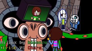 FNF/Undertale | Hijinx by bbpanzu (Frisk VS Chara)