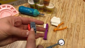 Мистер Зубастик play-doh пластилин