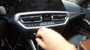 BMW 320d G20 - что по салону и кнопкам (Куда жать-то?)