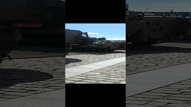 Трофейная техника на Поклонной горе.