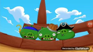 Angry birds go jenga pirate pig