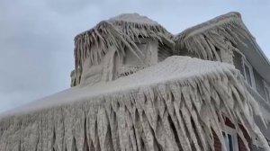 Последствия зимнего шторма в Америке