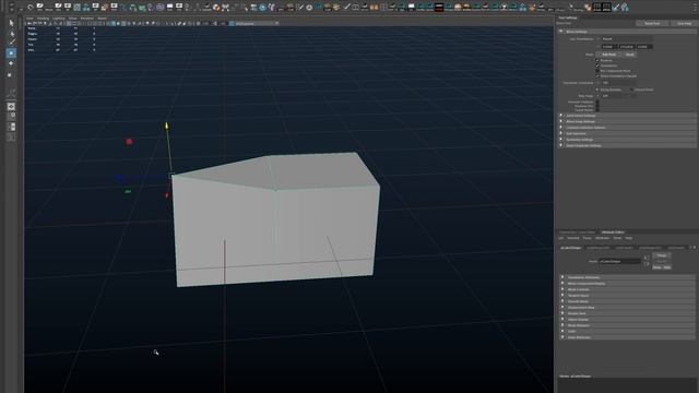 Maya и Blender 2.8 Урок 15. Merge Vertices. Сшивка точек.