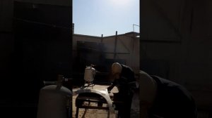 Пескоструй. работа пескоструйного аппарата обычным песком с соплом карбид бора 3мм