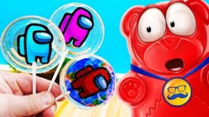 КОНФЕТЫ AMONG US ДЛЯ МЕДВЕДЯ ВАЛЕРЫ