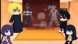 BORUTO TWO BLUE VORTEX TIMESKIP REACT TO BORUSARA / gachaclub / gachareact